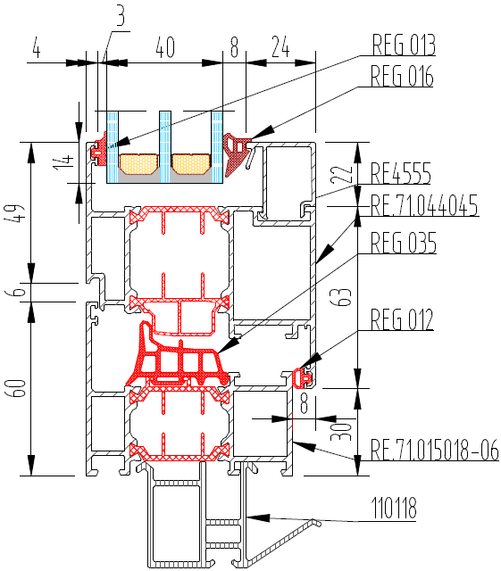 Чертежи узлов Kaleva Aluvet PWM c 16.09.2021г. по 22.02.2023г