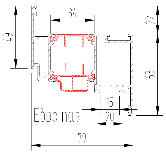 Применяемые профили Kaleva Aluvet HWM c 16.09.2021г. по 22.02.2023г