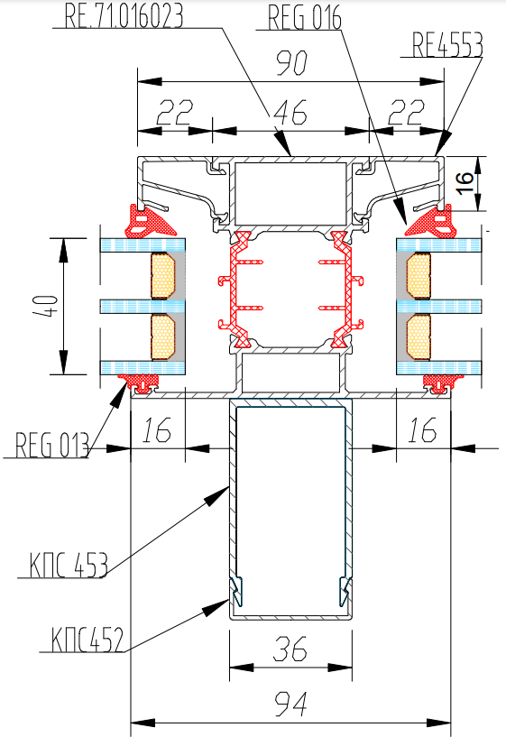 Чертежи узлов Kaleva Aluvet PFS c 16.09.2021г. по 22.02.2023г