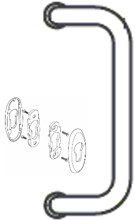Фурнитура ПВХ дверей и SOLID DOOR ПВХ
