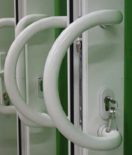 Фурнитура алюминиевых дверей  и SOLID DOOR AL