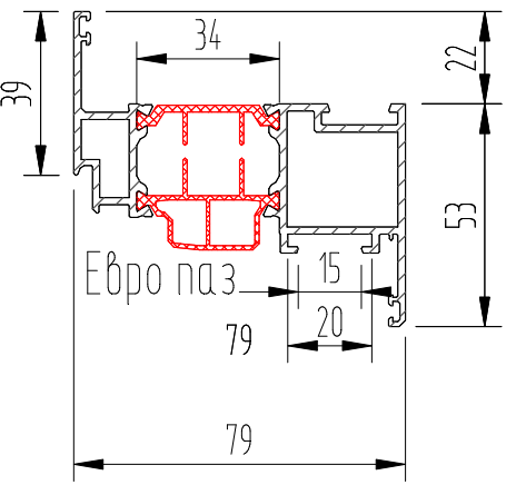 Применяемые профили Kaleva Aluvet HWM c 16.09.2021г. по 22.02.2023г