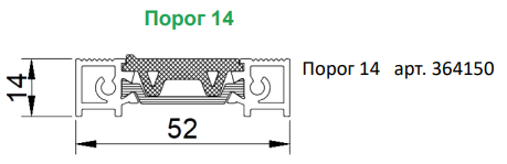 Применяемые профили AWD65 PVS