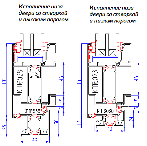 Чертежи узлов