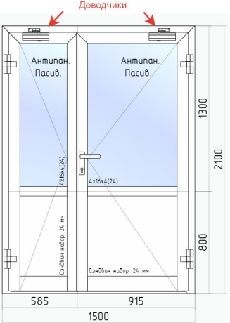 Фурнитура Антипаника