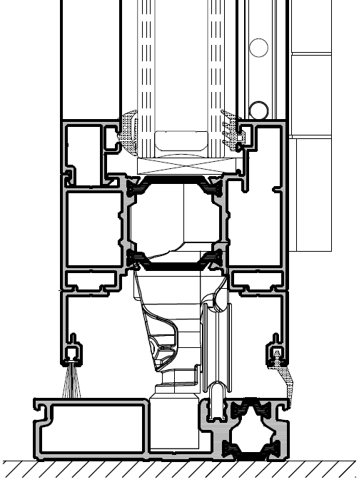 Чертежи узлов Alutech ALT BF73