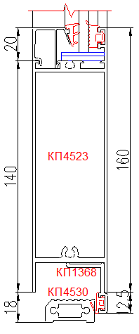 Чертежи узлов СИАЛ КП45