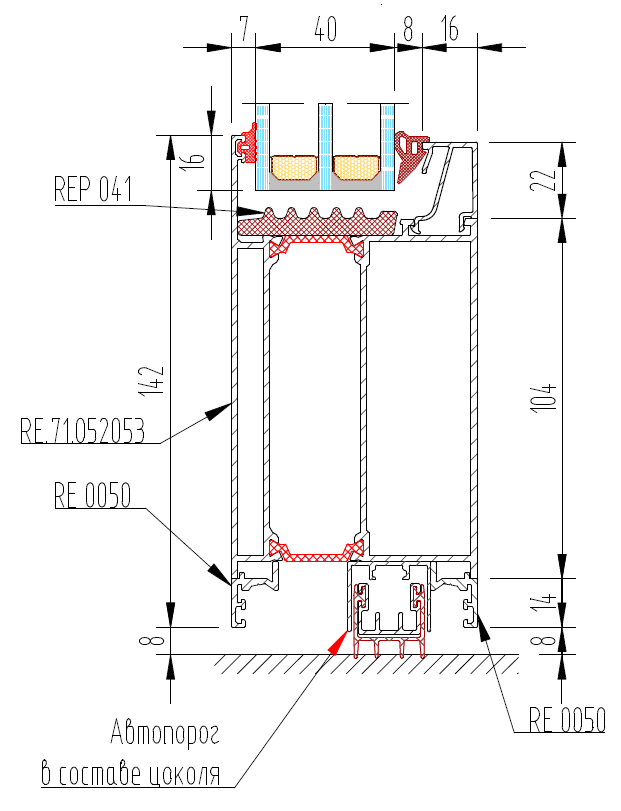 Чертежи узлов Kaleva Aluvet HVS c 16.09.2021г. по 22.02.2023г