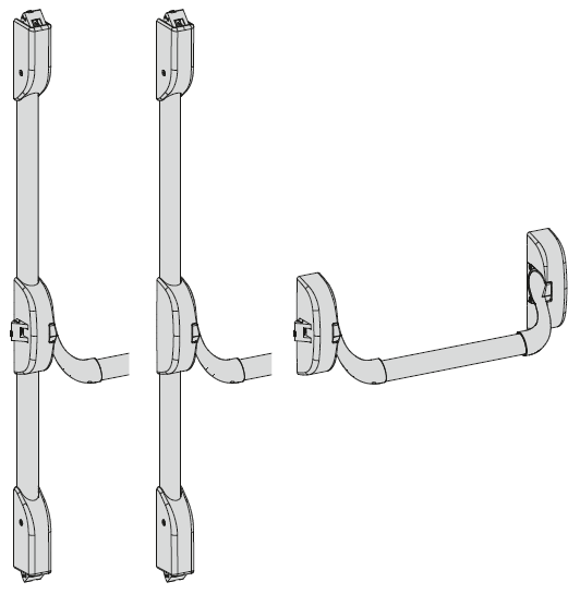 Фурнитура алюминиевых дверей  и SOLID DOOR AL