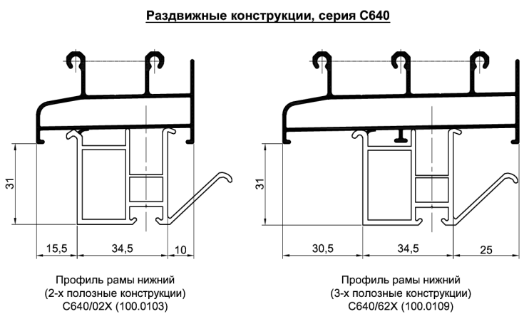 Подставочный профиль